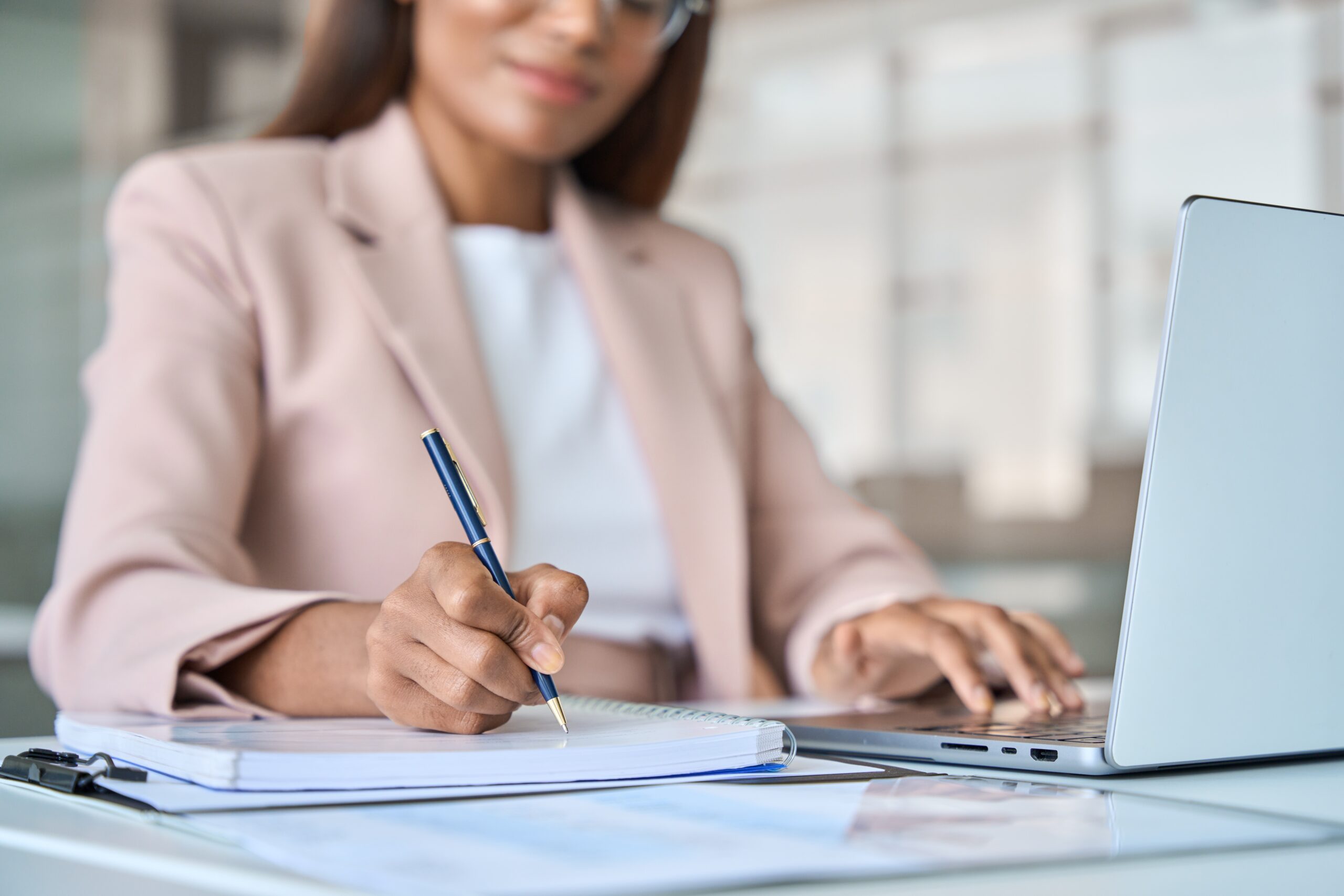 young professional in a sales role
