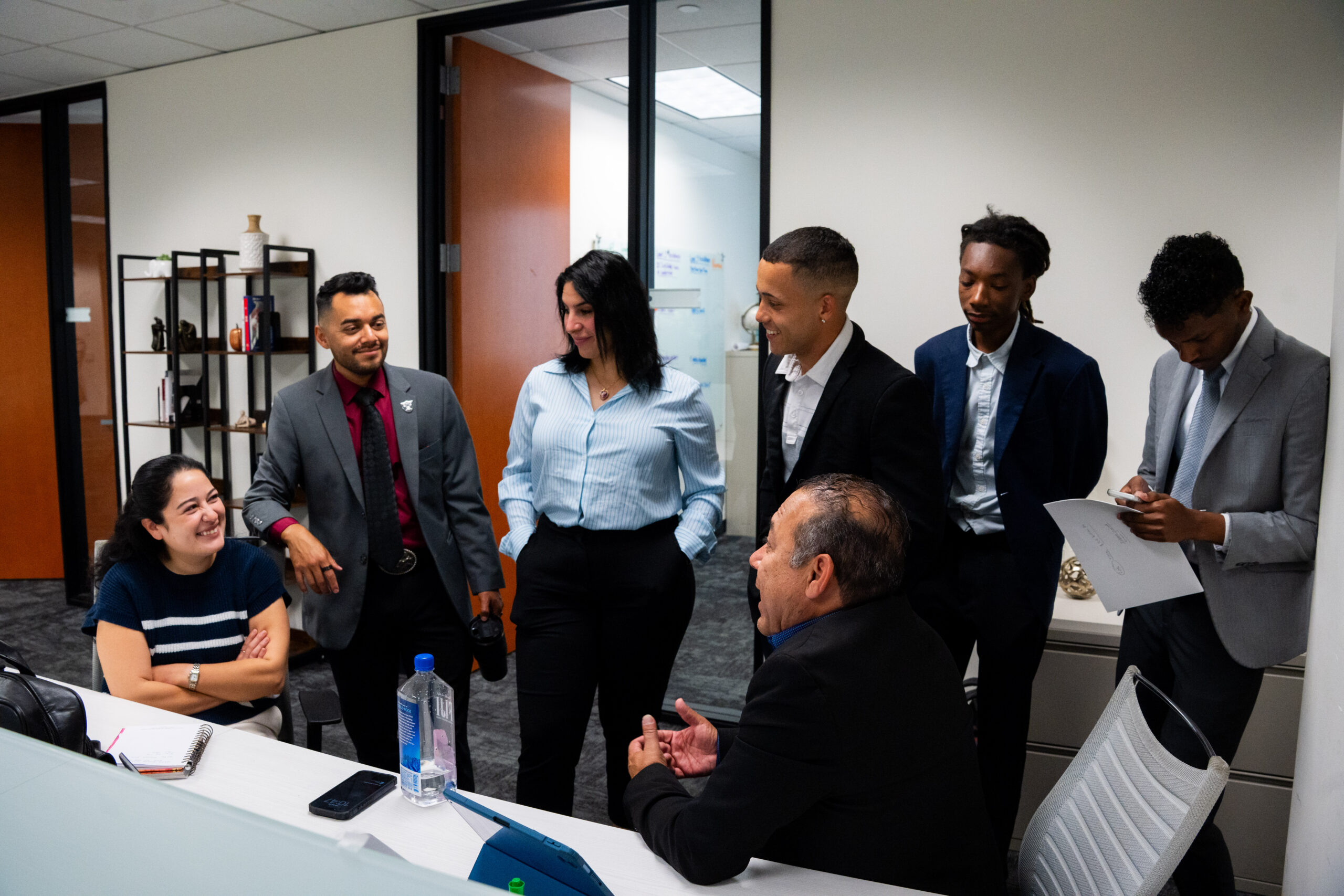 Supreme Concepts professionals attending a company event