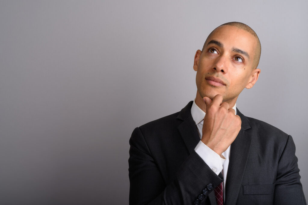 A businessman wondering what Supreme Concepts does